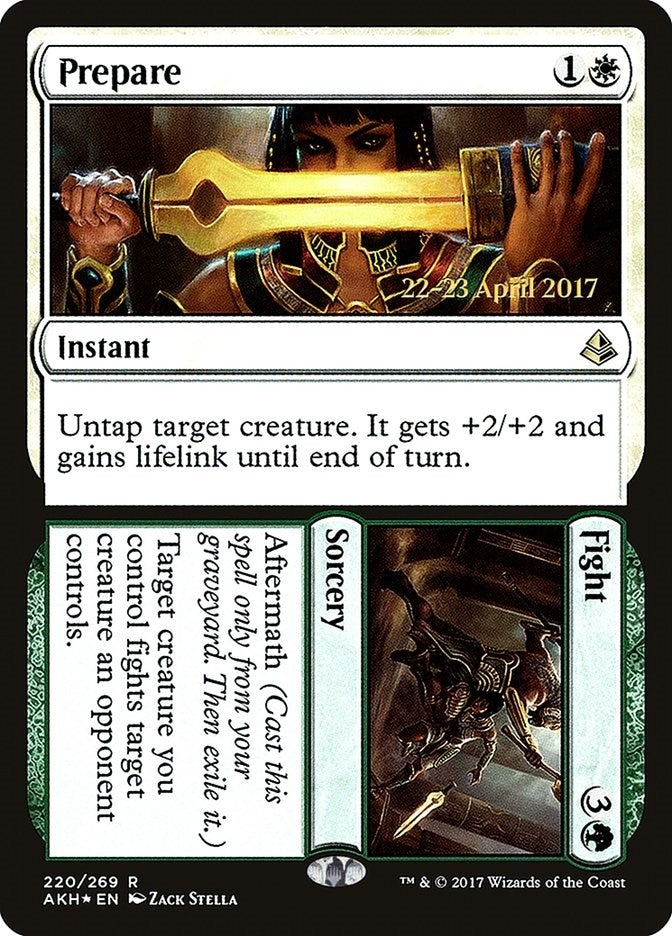 Prepare // Fight (220) (Prerelease Cards)