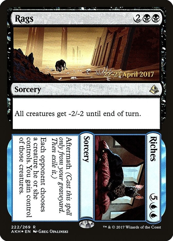Rags // Riches (222) (Prerelease Cards)