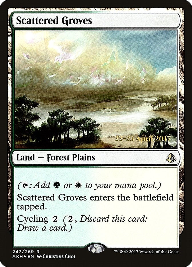 Scattered Groves (247) (Prerelease Cards)