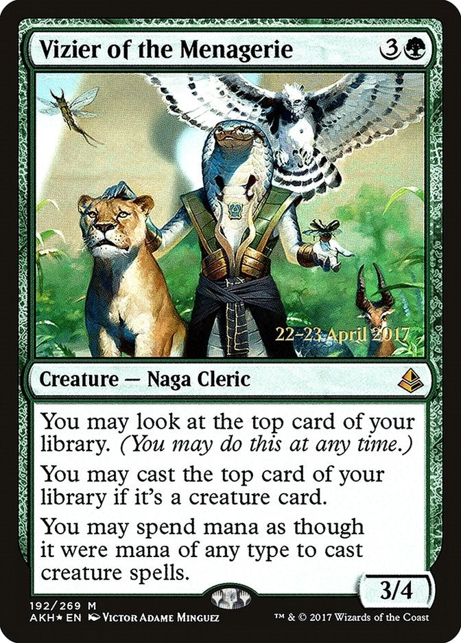 Vizier of the Menagerie (192) (Prerelease Cards)