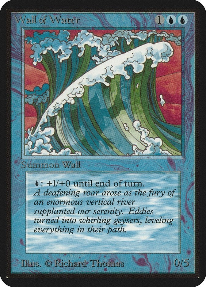 Wall of Water (Alpha Edition)