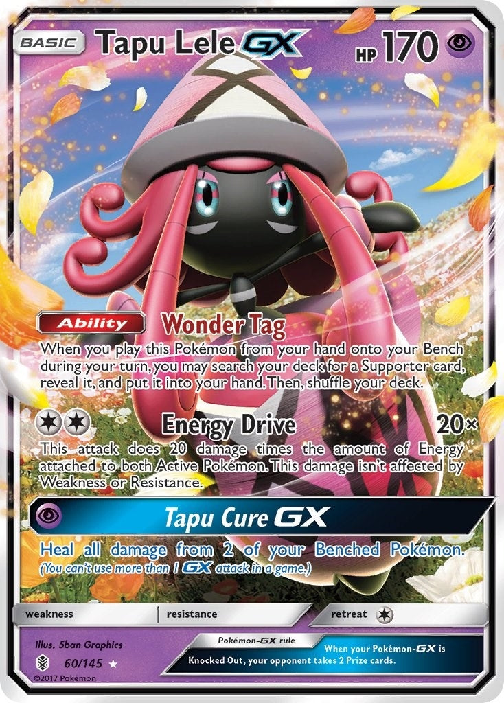 Image for Tapu Lele GX (60/145) (SM - Guardians Rising) - Pokemon
