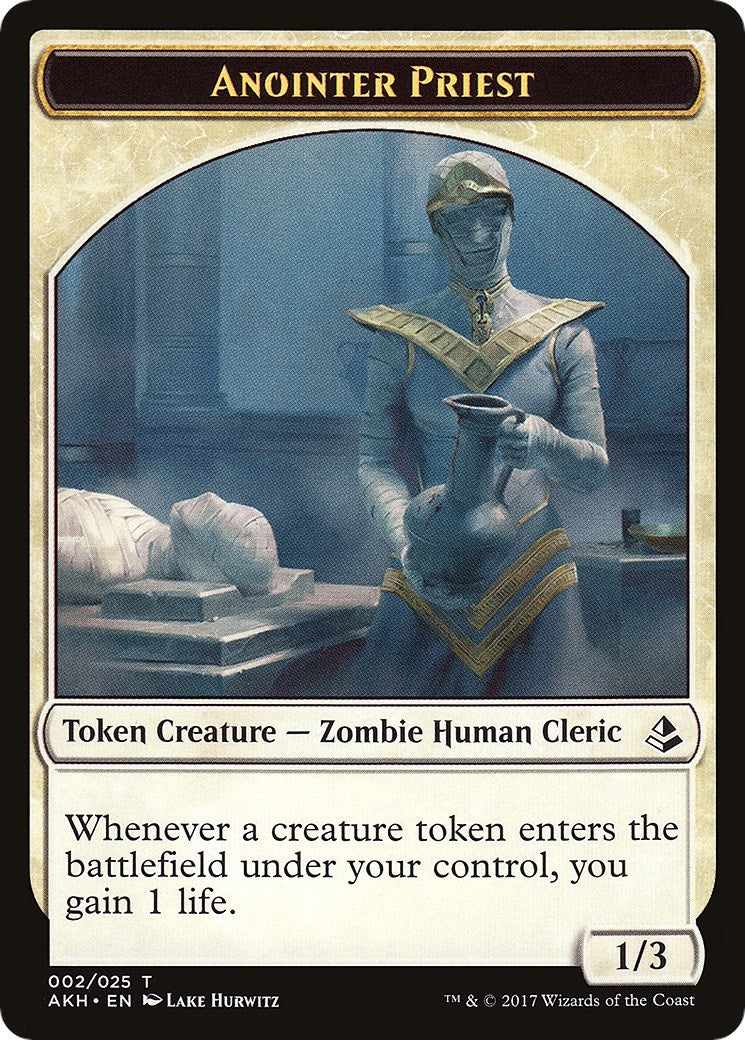 Image for Anointer Priest // Drake Double-Sided Token (2) [AKH]