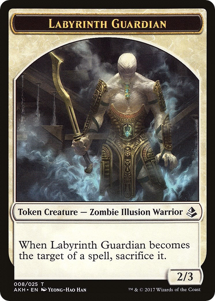 Labyrinth Guardian // Insect Double-Sided Token (8 // 19) (Amonkhet)