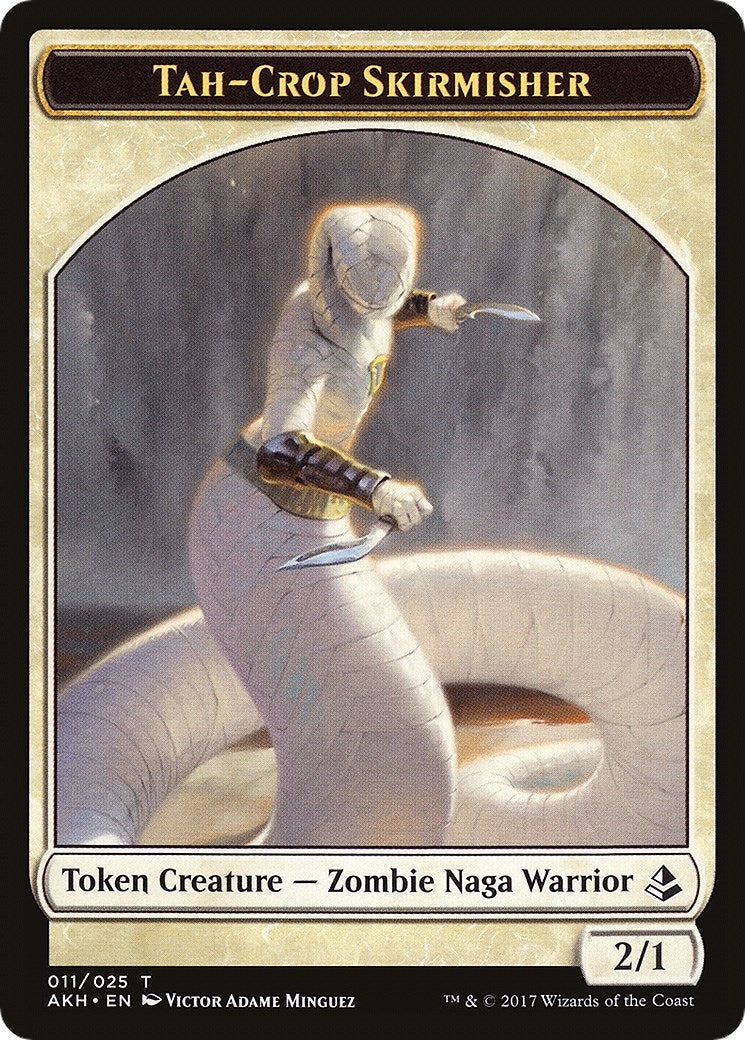 Tah-Crop Skirmisher // Cat Double-Sided Token (11 // 16) (Amonkhet)