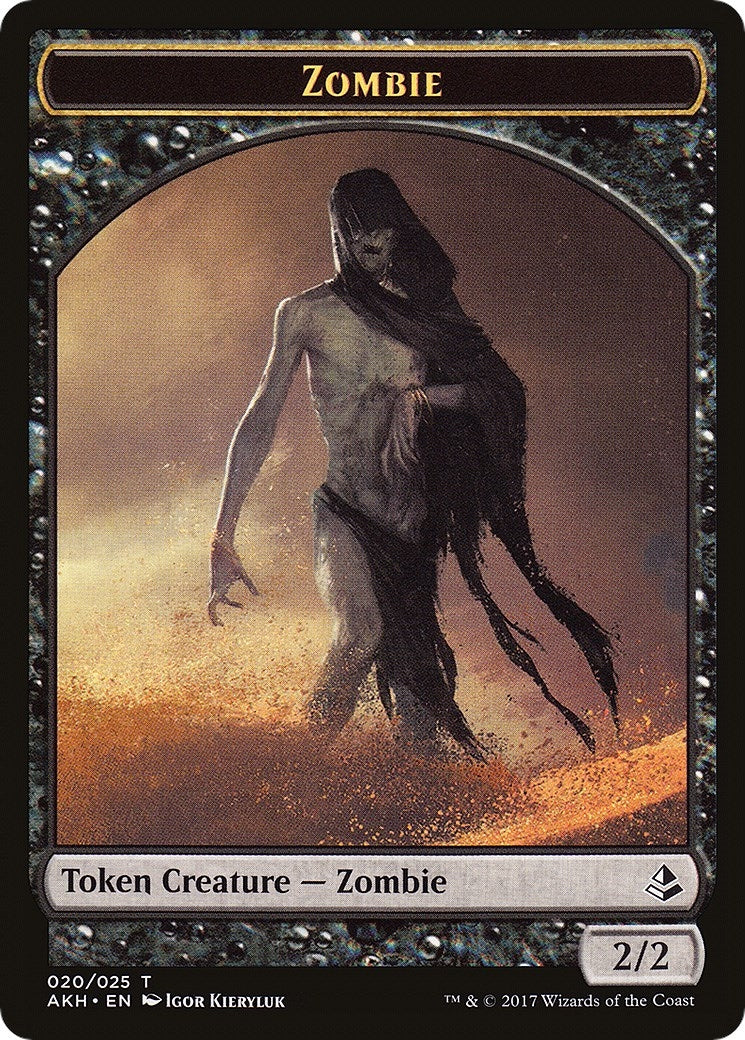 Image for Zombie // Trueheart Duelist Token (20) [AKH]