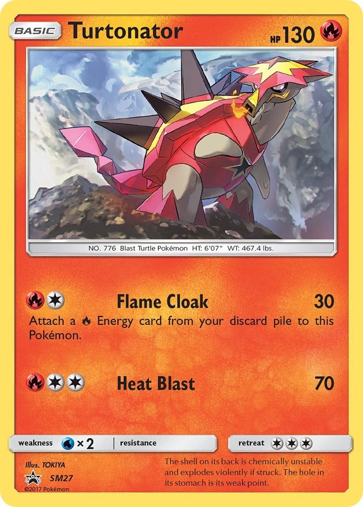 Image for Turtonator - SM27 (SM27) (SM Promos) - Pokemon