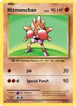 Image for Hitmonchan - 62/108 (XY Evolutions) (062/108) (Deck Exclusives) - Pokemon