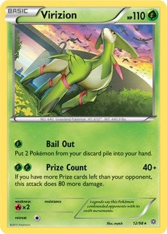 Image for Virizion (012/098) (Deck Exclusives) - Pokemon