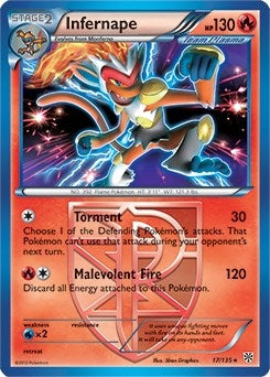 Image for Infernape - 17/135 (BW Plasma Storm) (017/135) (Deck Exclusives) - Pokemon