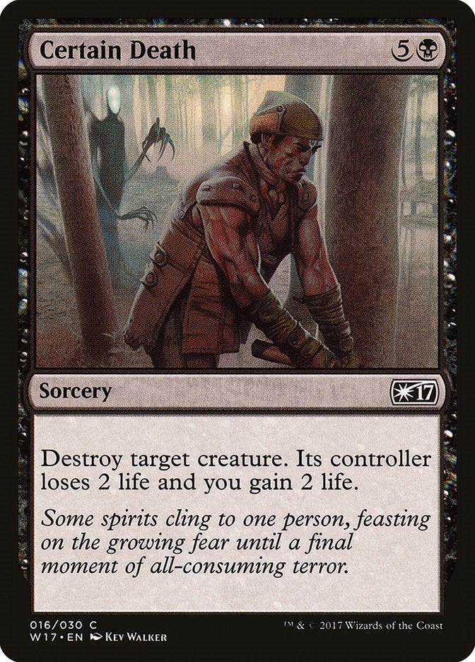 Certain Death (16) (Welcome Deck 2017)