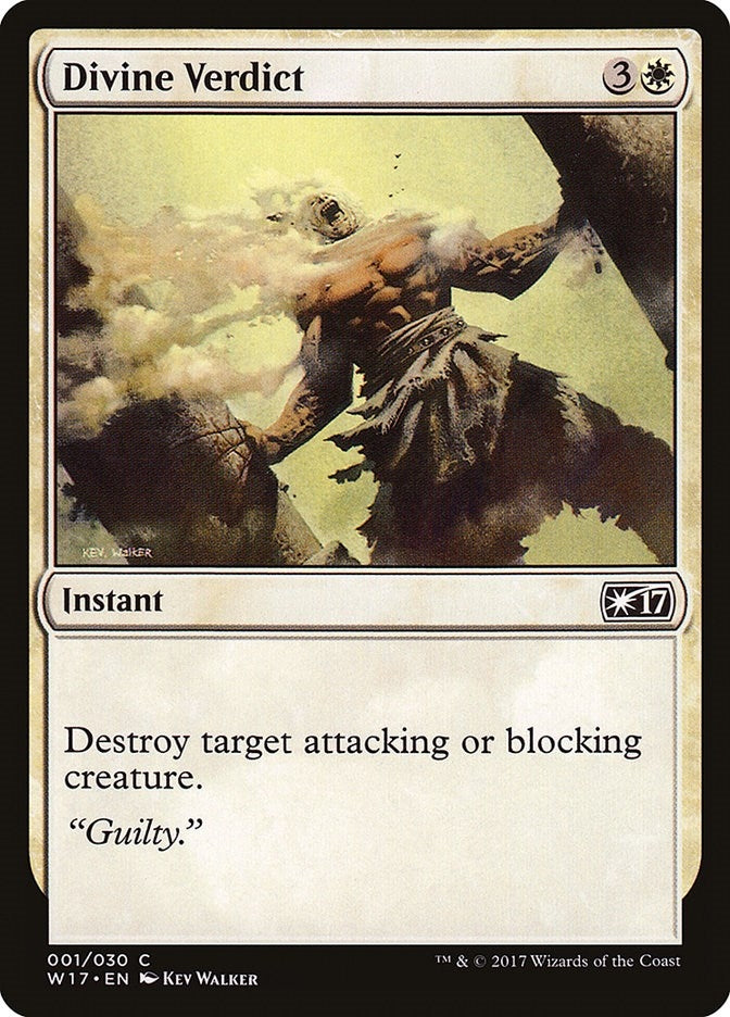 Divine Verdict (1) (Welcome Deck 2017)