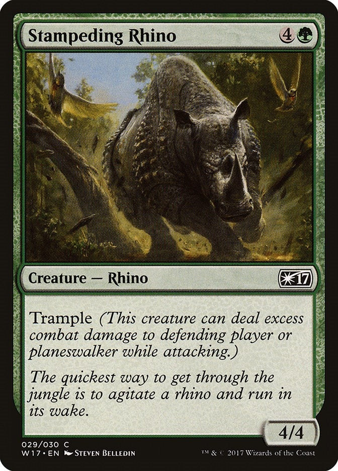 Stampeding Rhino (29) (Welcome Deck 2017)
