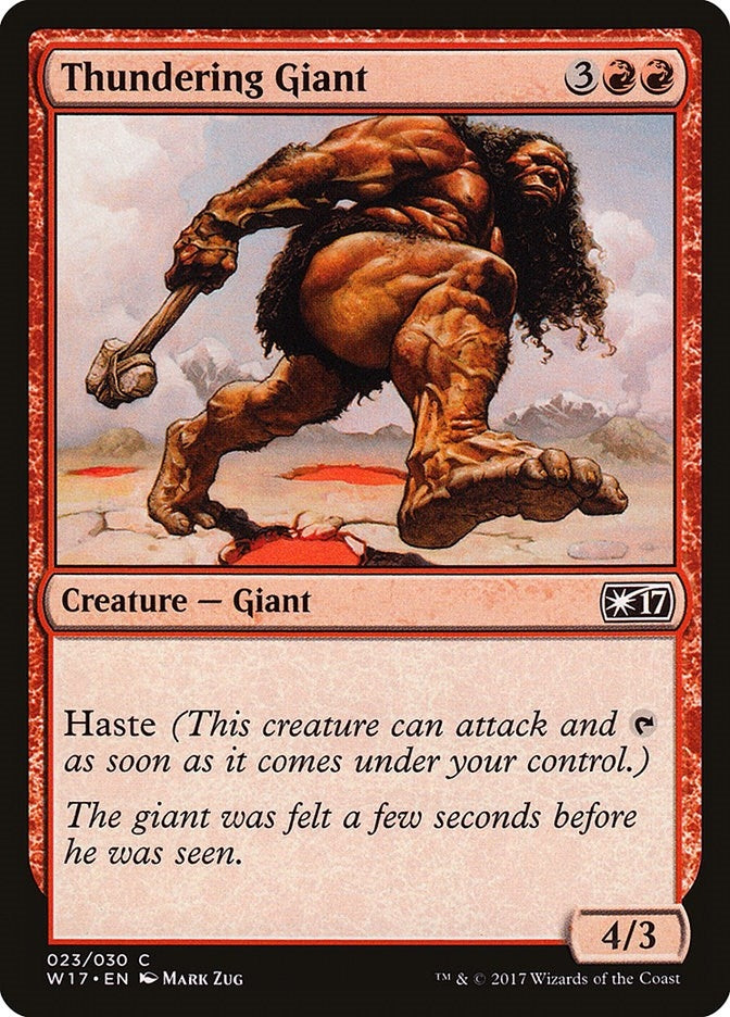 Thundering Giant (23) (Welcome Deck 2017)