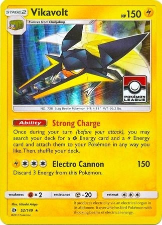 Image for Vikavolt - 52/149 (Pokemon League) (052/149) (League & Championship Cards) - Pokemon
