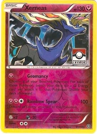 Image for Xerneas - 81/114 (Pokemon League) (081/114) (League & Championship Cards) - Pokemon