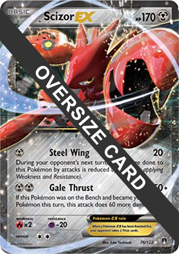 Image for Scizor EX (076/122) (Jumbo Cards) - Pokemon