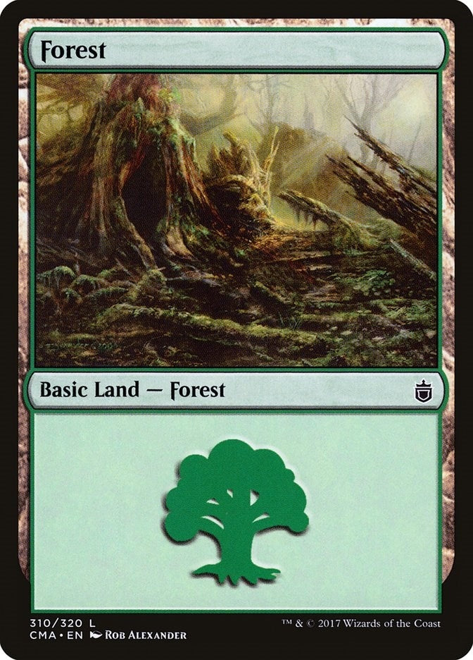 Forest (310) (310) (Commander Anthology)