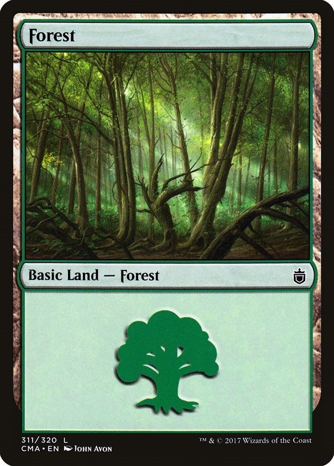 Forest (311) (311) (Commander Anthology)