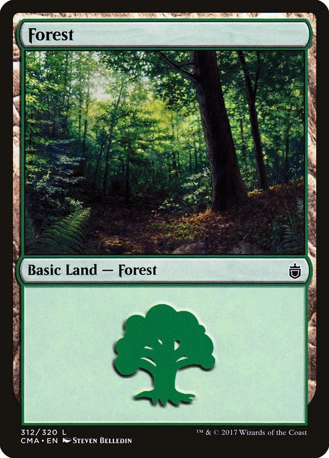 Forest (312) (312) (Commander Anthology)