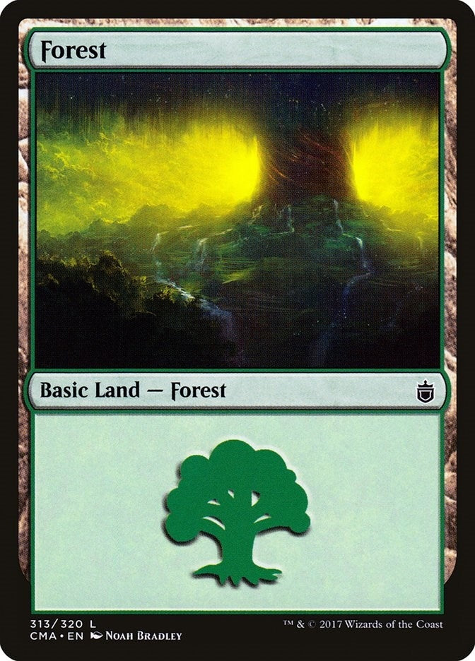 Forest (313) (313) (Commander Anthology)