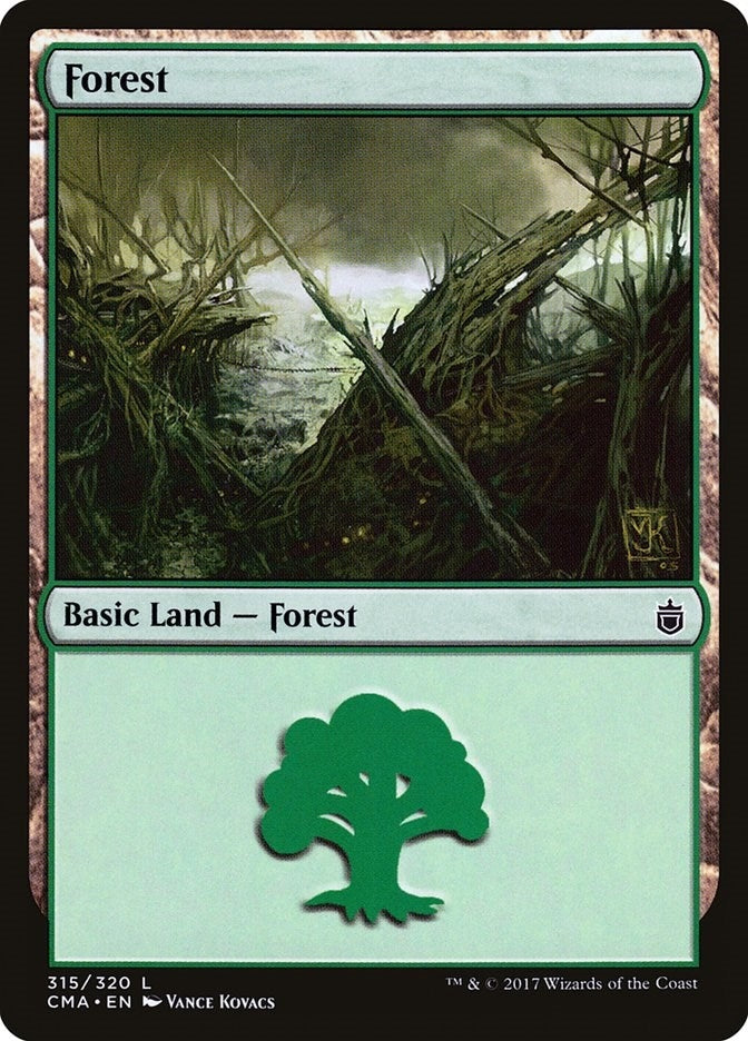 Forest (315) (315) (Commander Anthology)