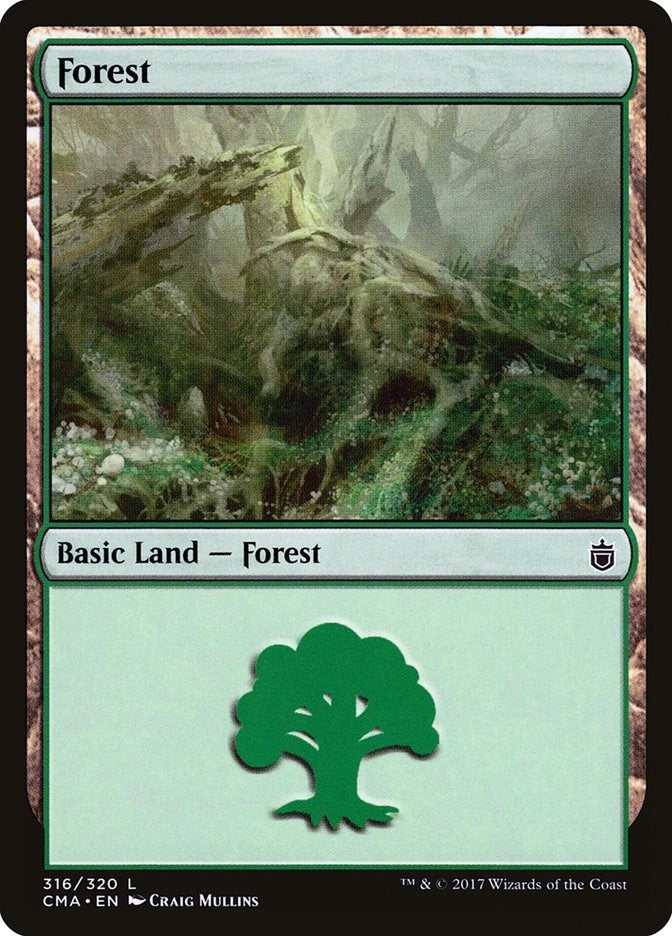 Forest (316) (316) (Commander Anthology)