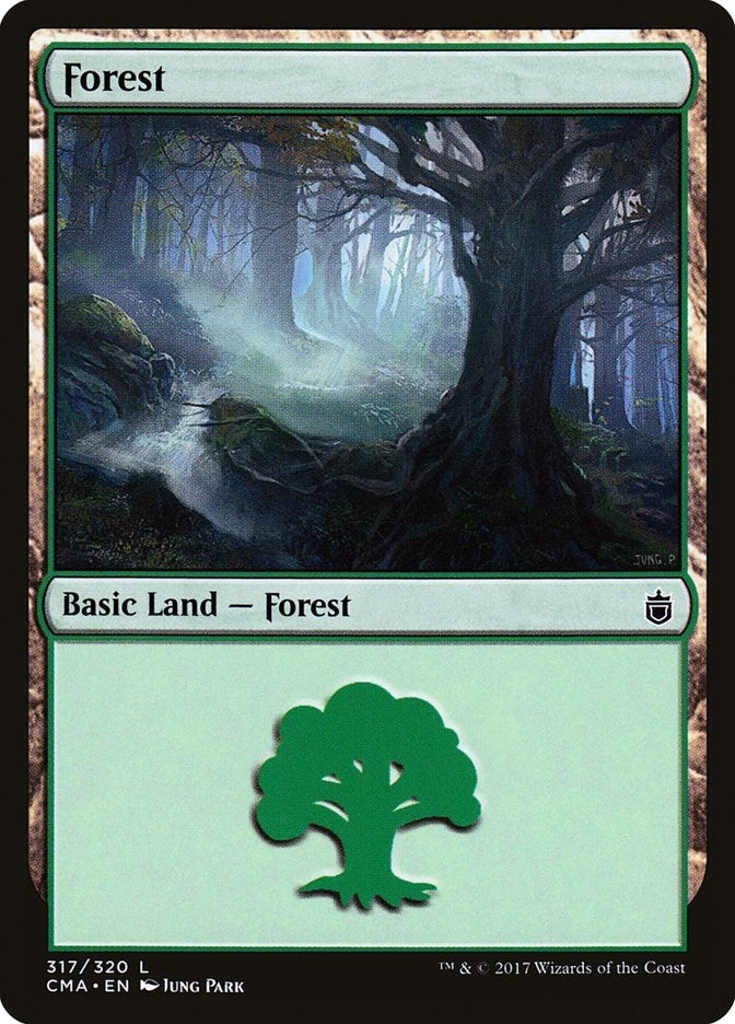 Forest (317) (317) (Commander Anthology)