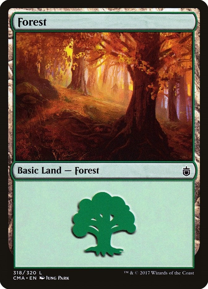 Forest (318) (318) (Commander Anthology)