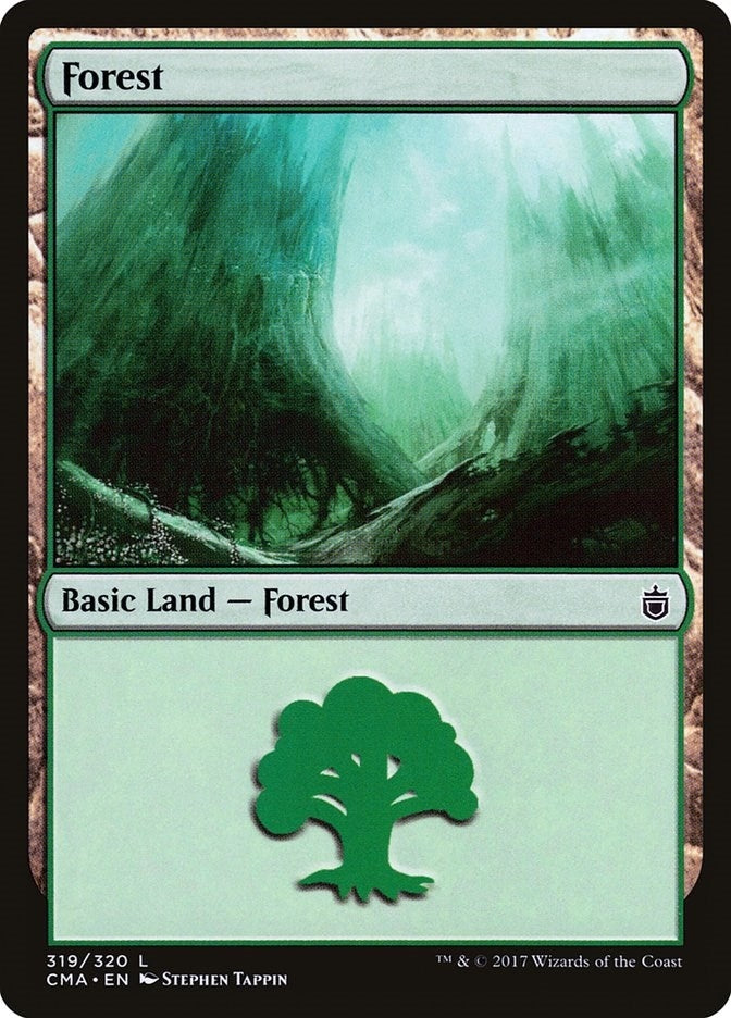 Forest (319) (319) (Commander Anthology)