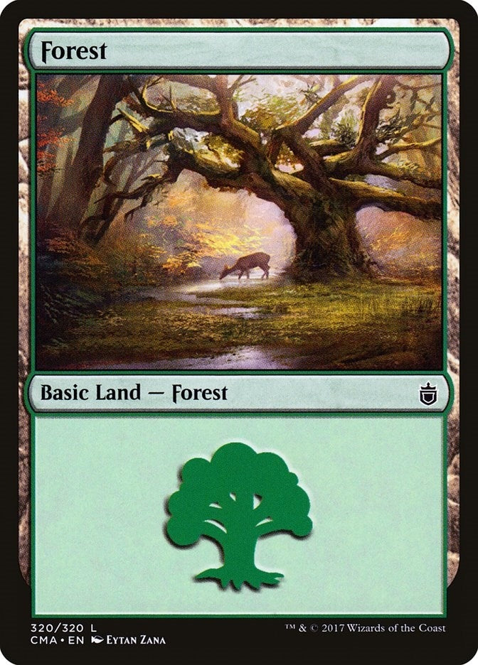 Forest (320) (320) (Commander Anthology)