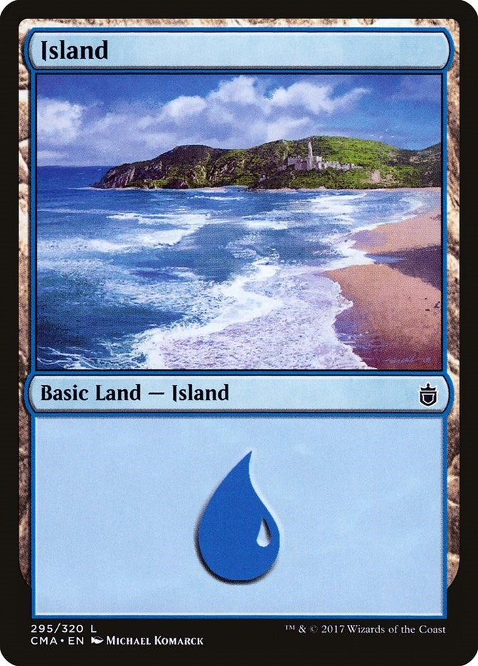Island (295) (295) (Commander Anthology)