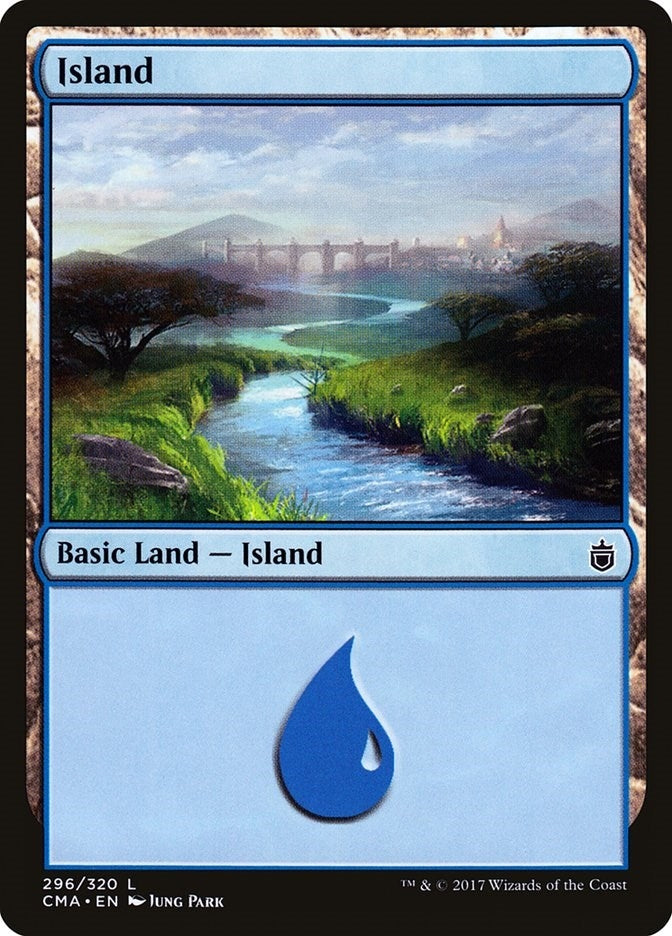 Island (296) (296) (Commander Anthology)