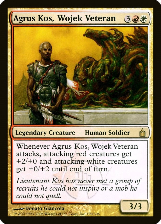 Agrus Kos, Wojek Veteran (190) (Ravnica: City of Guilds)