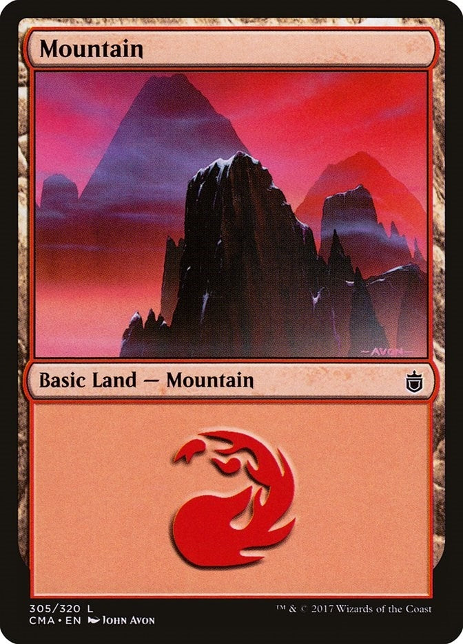 Mountain (305) (305) (Commander Anthology)