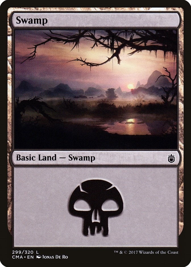 Swamp (299) (299) (Commander Anthology)