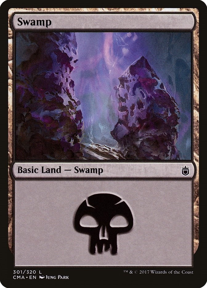 Swamp (301) (301) (Commander Anthology)