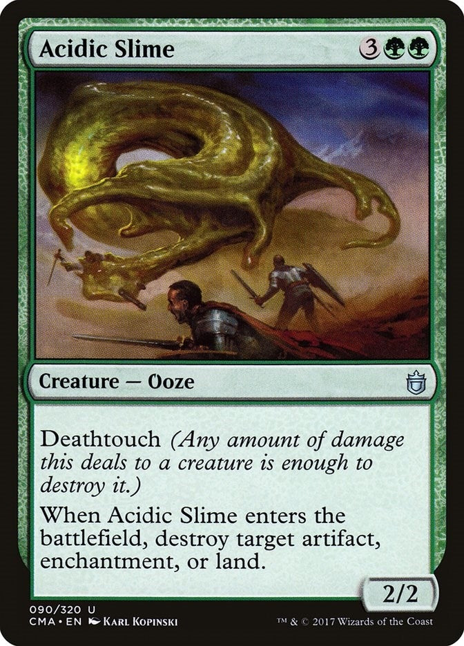 Acidic Slime (90) (Commander Anthology)