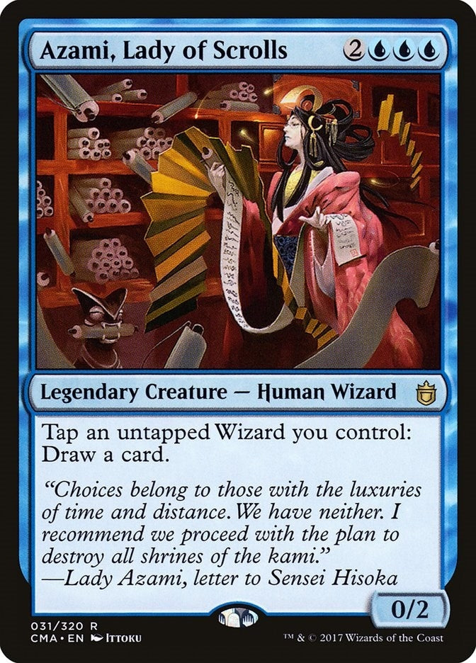 Azami, Lady of Scrolls (31) (Commander Anthology)