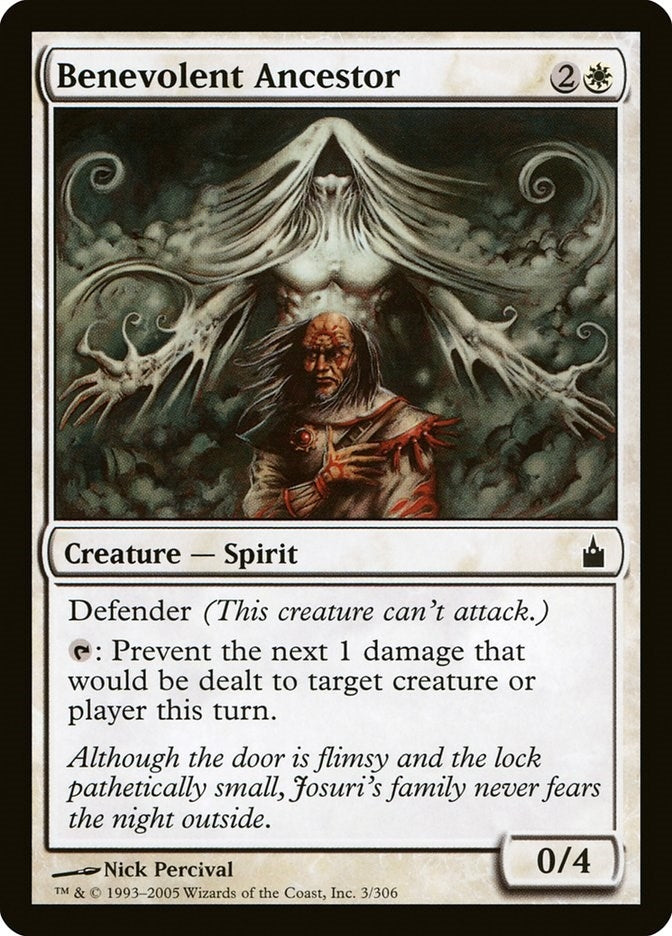 Benevolent Ancestor (3) (Ravnica: City of Guilds)
