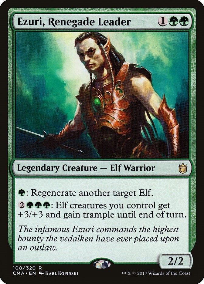Ezuri, Renegade Leader (108) (Commander Anthology)
