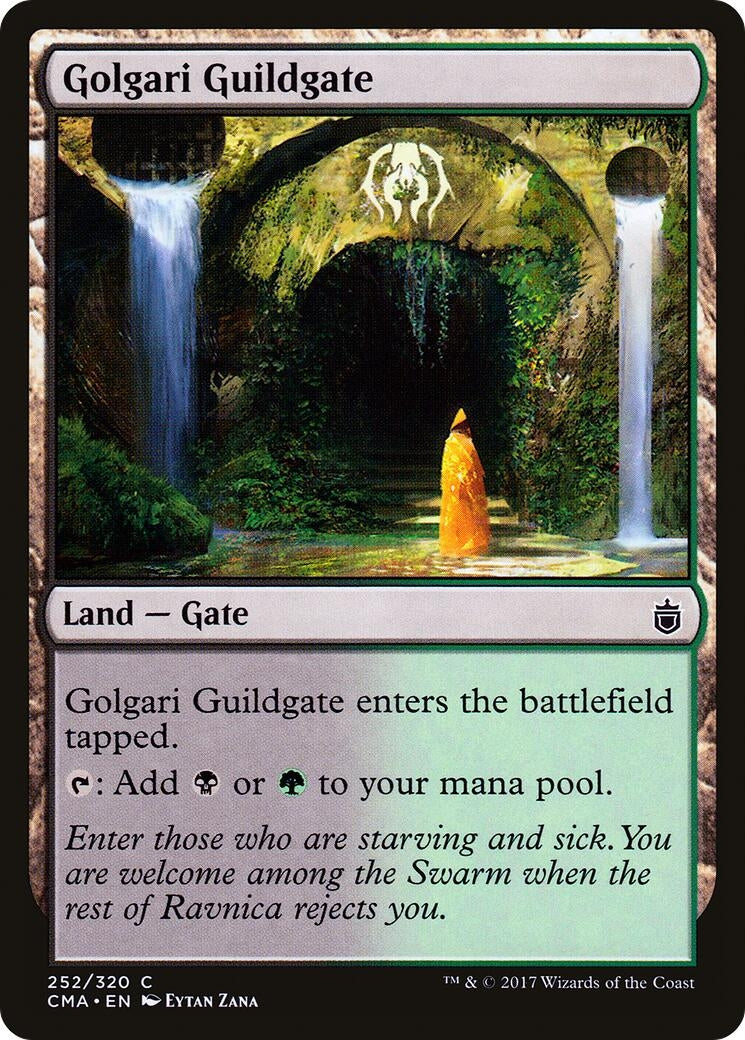 Golgari Guildgate (252) (Commander Anthology)