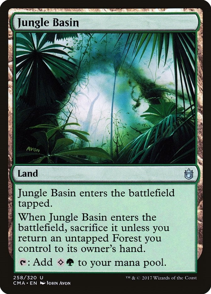 Jungle Basin (258) (Commander Anthology)
