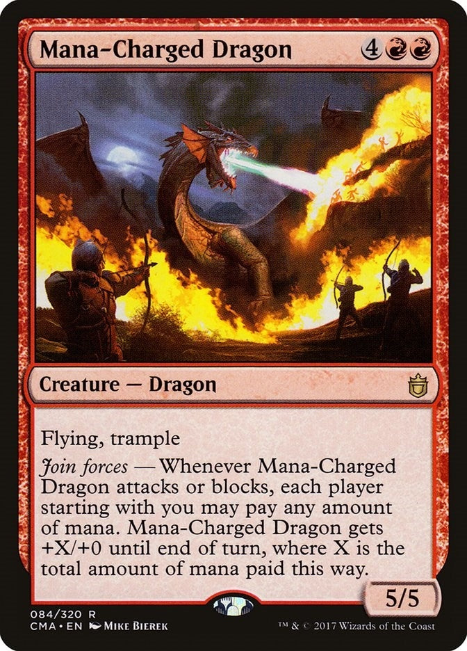 Mana-Charged Dragon (84) (Commander Anthology)
