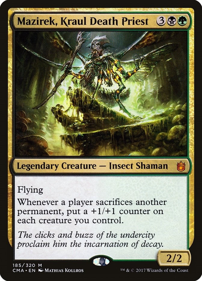 Mazirek, Kraul Death Priest (185) (Commander Anthology)