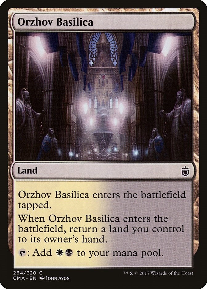 Orzhov Basilica (264) (Commander Anthology)