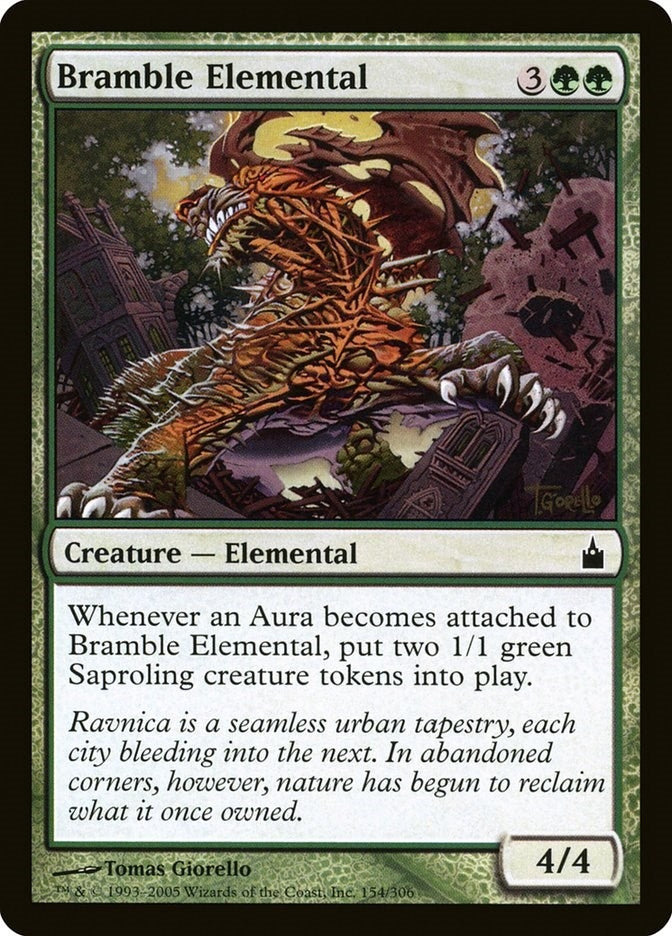 Bramble Elemental (154) (Ravnica: City of Guilds)
