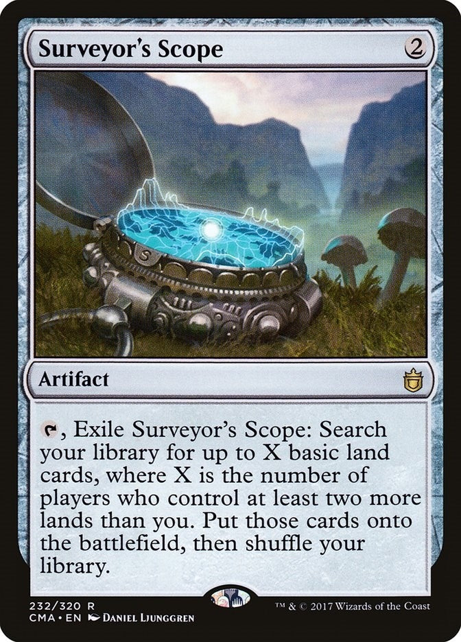 Image for Surveyor's Scope (232) (Commander Anthology) - Magic: The Gathering