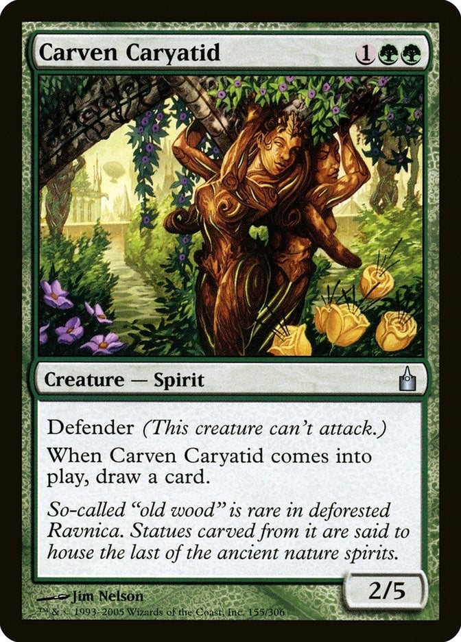 Carven Caryatid (155) (Ravnica: City of Guilds)