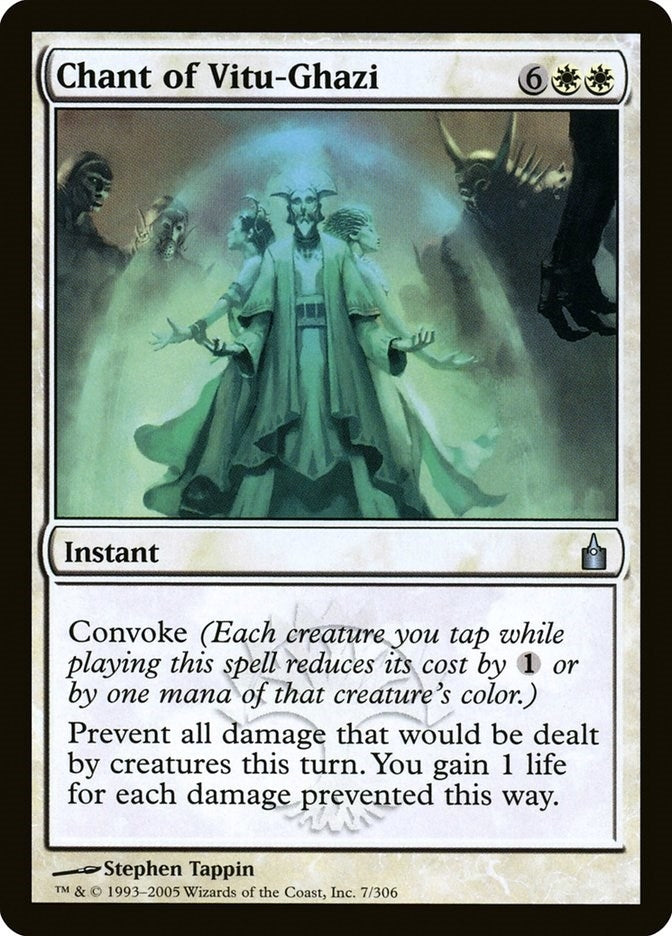 Chant of Vitu-Ghazi (7) (Ravnica: City of Guilds)